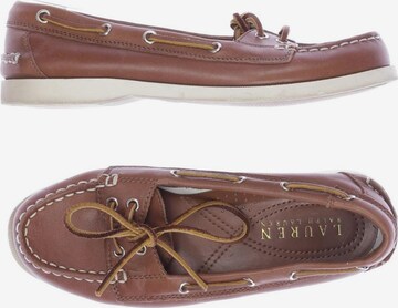 Lauren Ralph Lauren Flats & Loafers in 37,5 in Brown: front