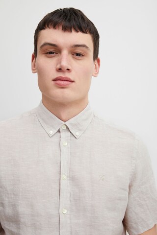 Casual Friday Regular fit Button Up Shirt 'Anton' in Grey