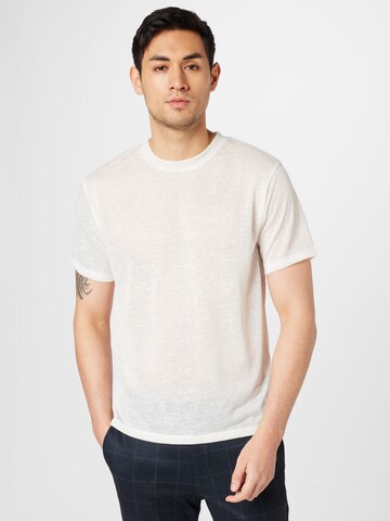 ABOUT YOU T-shirt 'Bastian' i beige: framsida