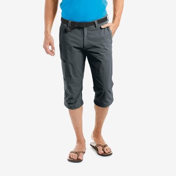 Maier Sports Regular Outdoor Pants 'Jennisei' in Grey: front