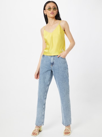 Calvin Klein Jeans - Top en amarillo