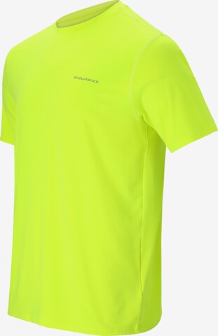 ENDURANCE Performance Shirt 'Kulon' in Yellow