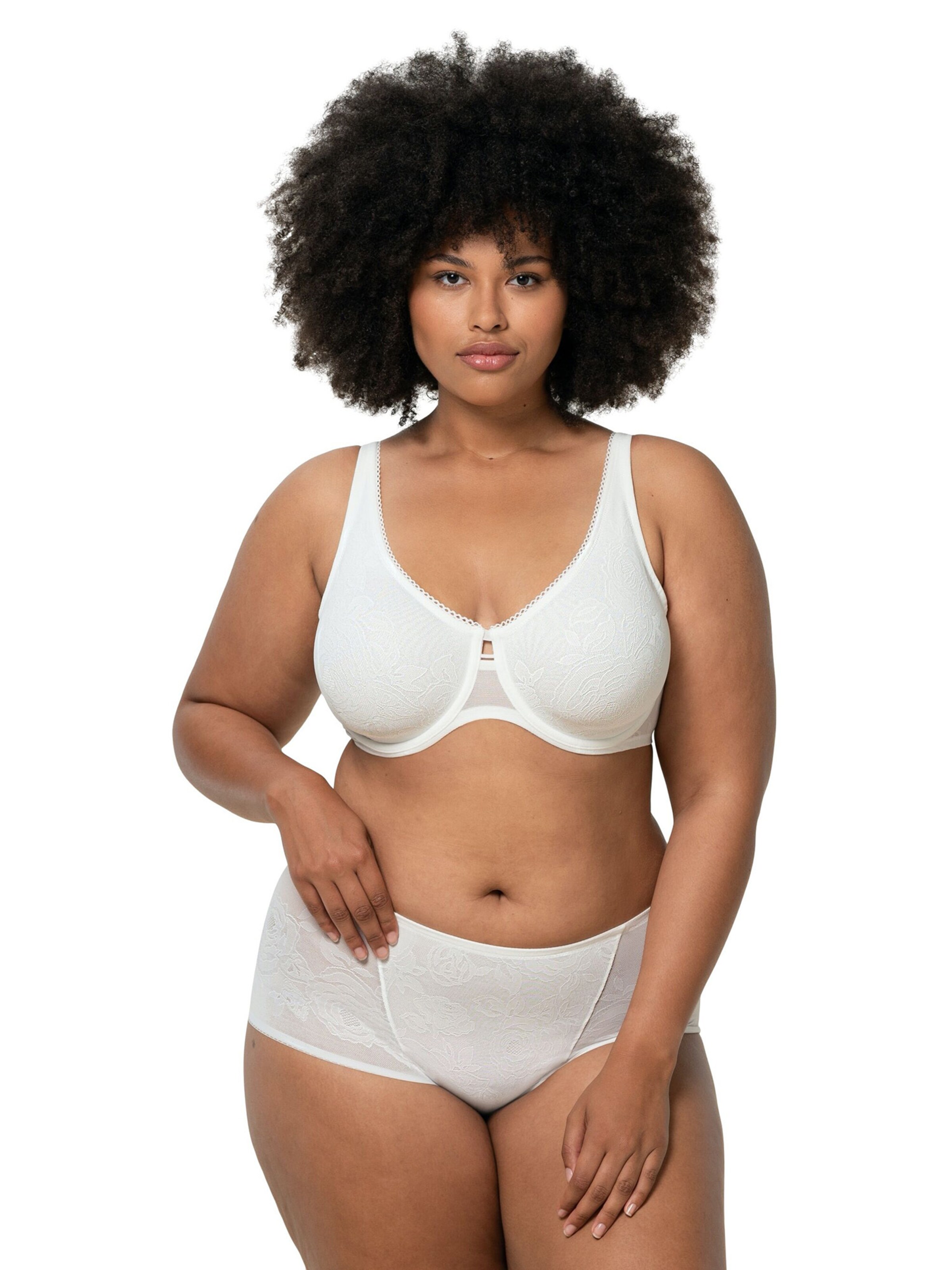 TRIUMPH BH ' Wild Rose Sensation ' in Wit: voorkant