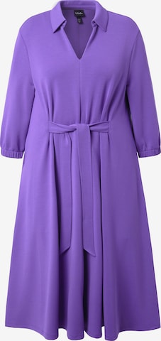Ulla Popken Kleid in Lila: Vorderseite