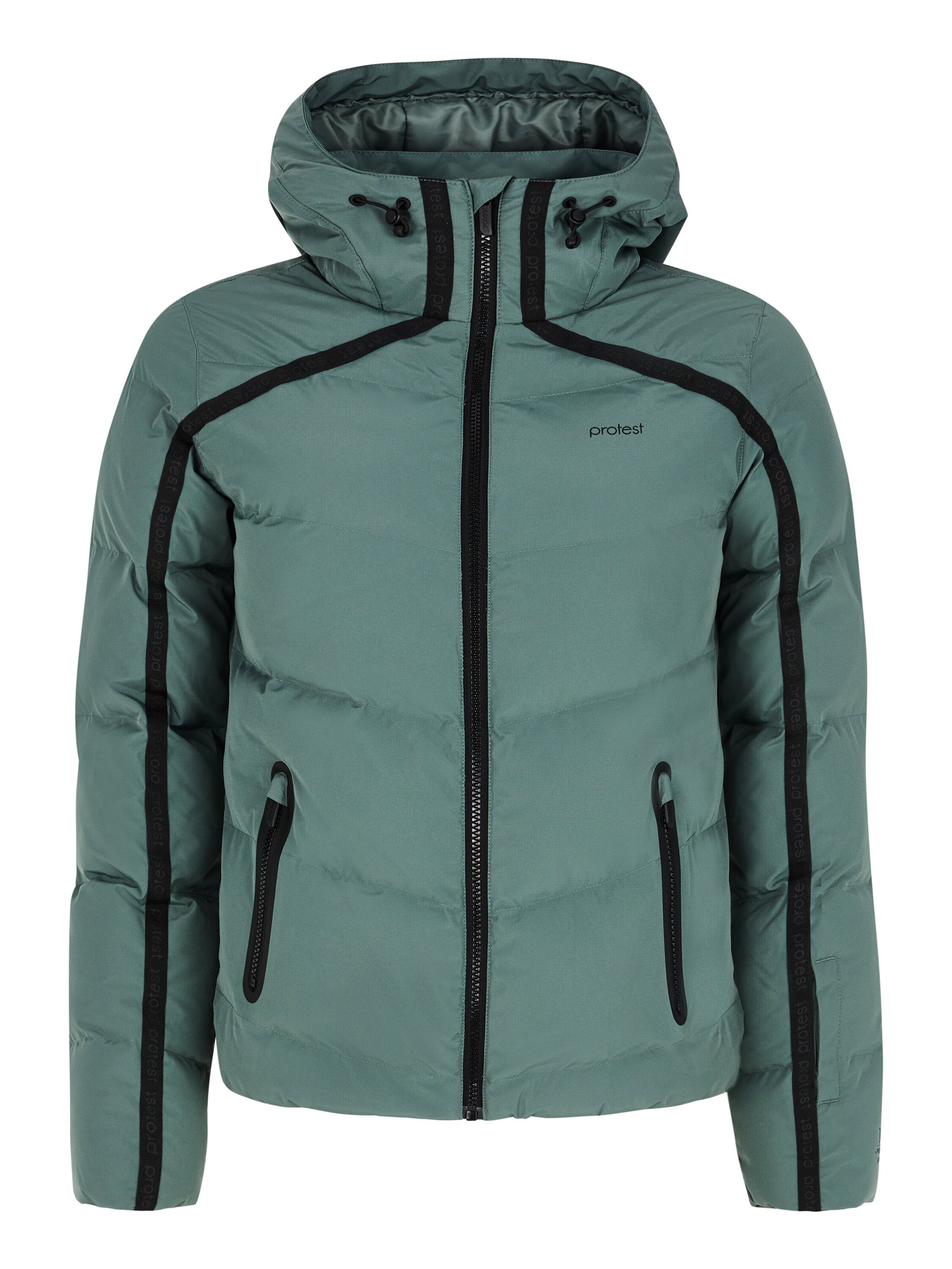 PROTEST Athletic Jacket 'PRTONYX' in Green: front