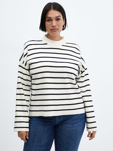 Pull-over 'SARDINET' MANGO en blanc