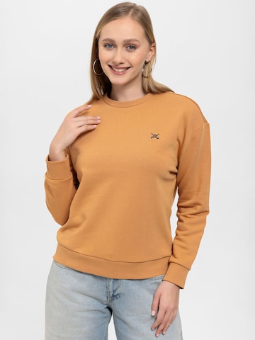 Antioch Sweatshirt in Orange: Vorderseite