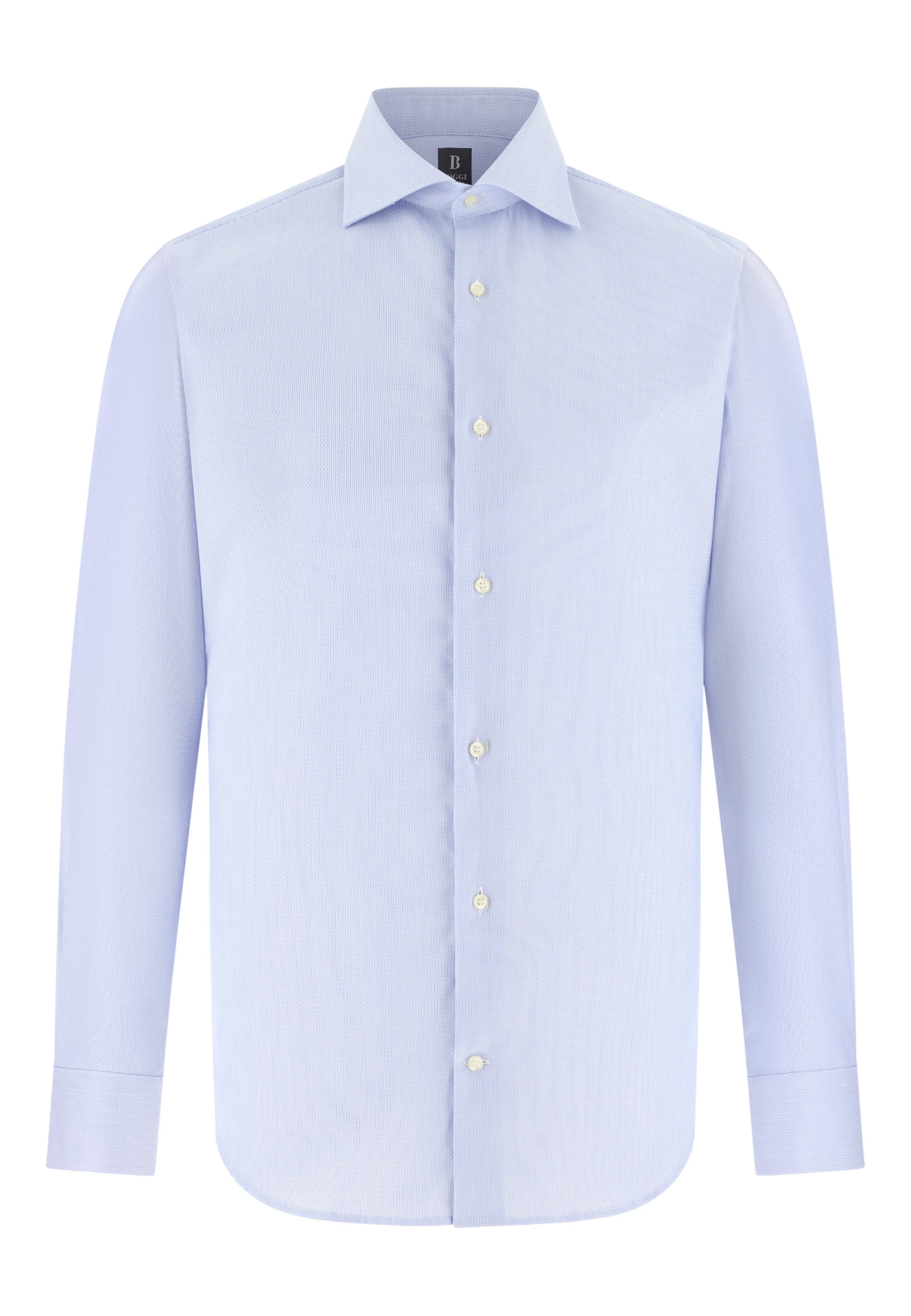 Boggi Milano Средняя посадка Рубашка в Синий: спереди