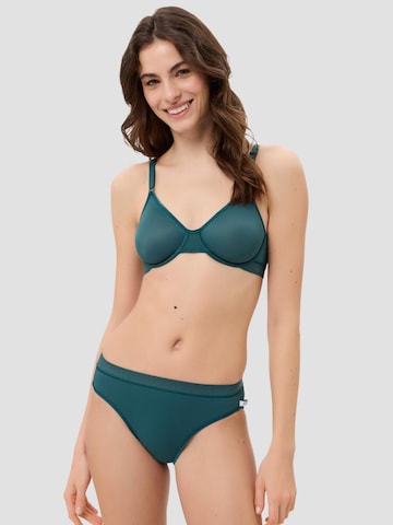 BeeDees T-shirt Bra 'Bügel-BH Microfun W mit Bügel' in Green: front