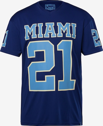 STHUGE Shirt in Blauw: voorkant