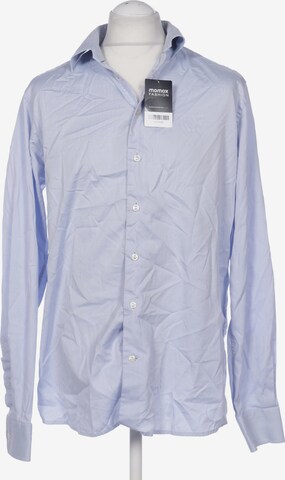 ETON Button Up Shirt in XL in Blue: front