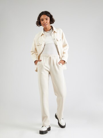 Loosefit Pantaloni di Gina Tricot in beige