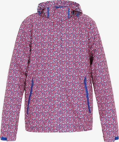 COSIMON Prijelazna jakna u plava melange / koraljna / prljavo bijela, Pregled proizvoda