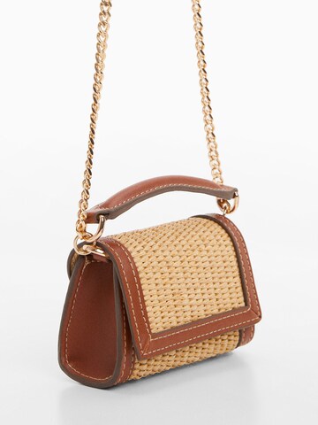 MANGO Handbag 'DAURA' in Brown