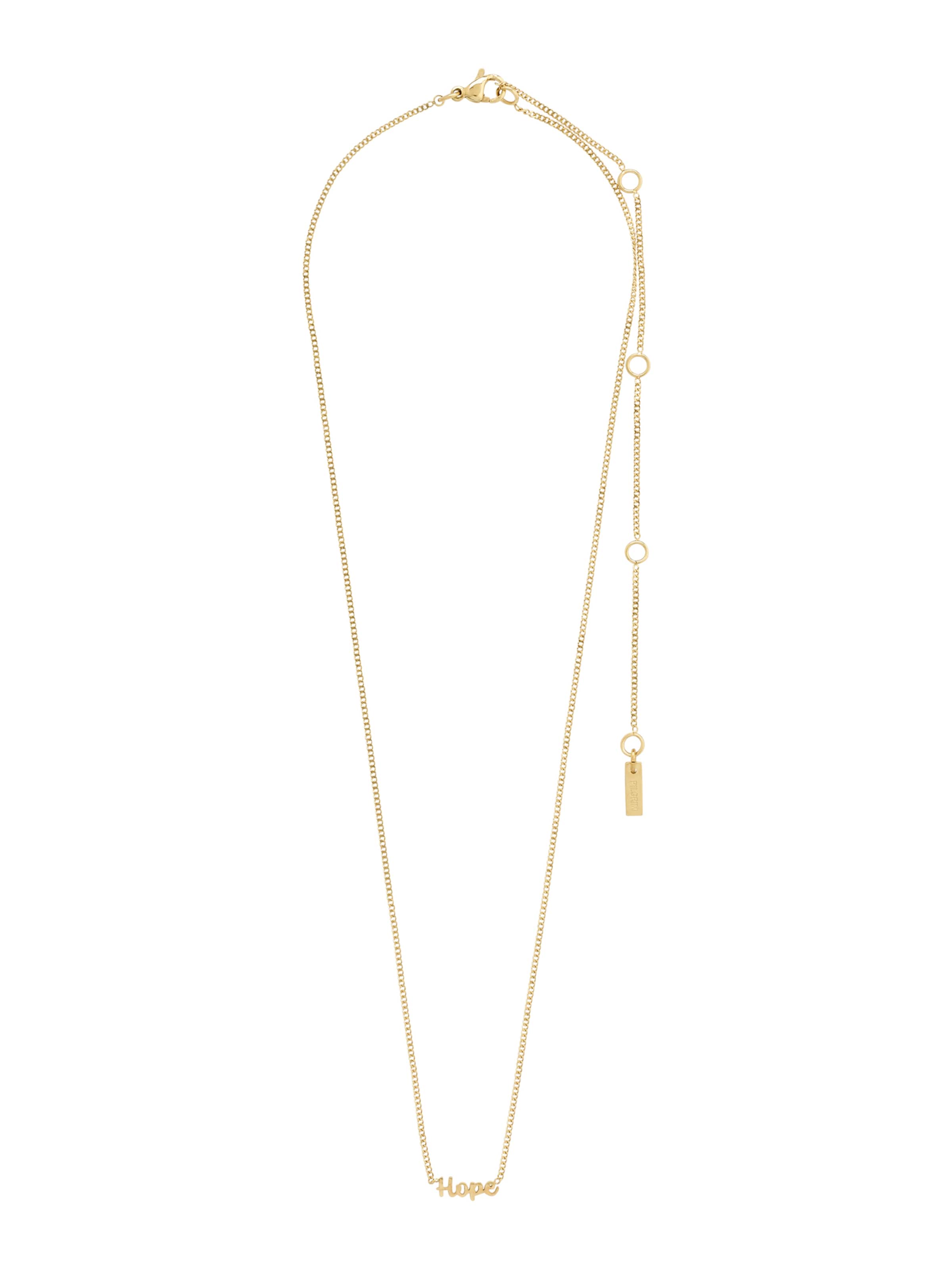 Collana 'Hope' di Pilgrim in oro: frontale