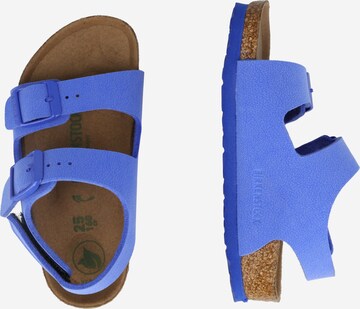 BIRKENSTOCK Nyitott cipők 'Milano' - kék