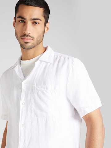HUGO Классический крой Рубашка 'Ellino' в Белый