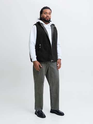 JACK & JONES Vest in Black