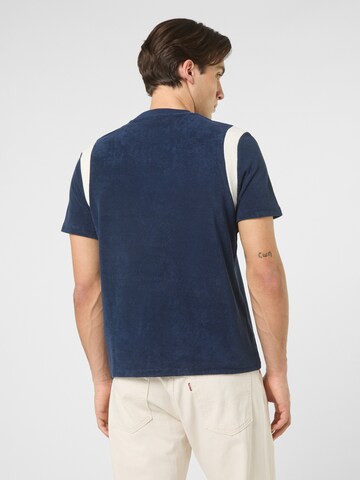 FILA - Camiseta 'EMPOLI regular blocked towelling t-shirt' en azul