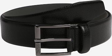 Ceinture 'Elloy' BOSS en noir : devant