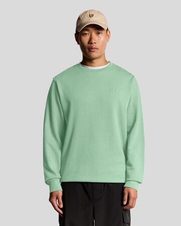 Pull-over Lyle & Scott en vert : devant