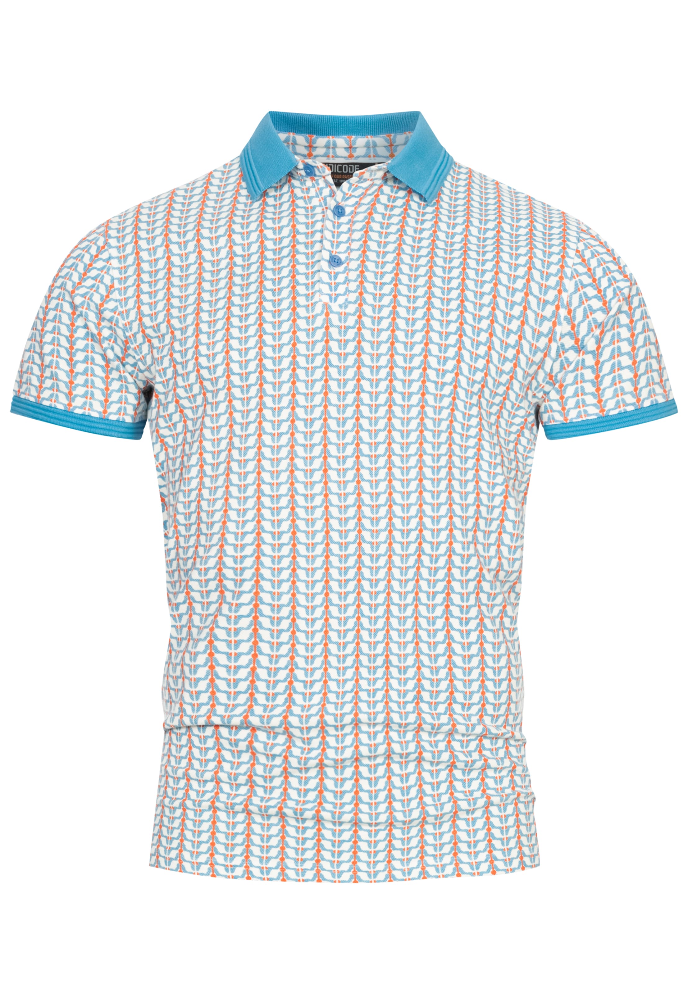 INDICODE JEANS Shirt 'Hermann ' in Gemengde kleuren: voorkant