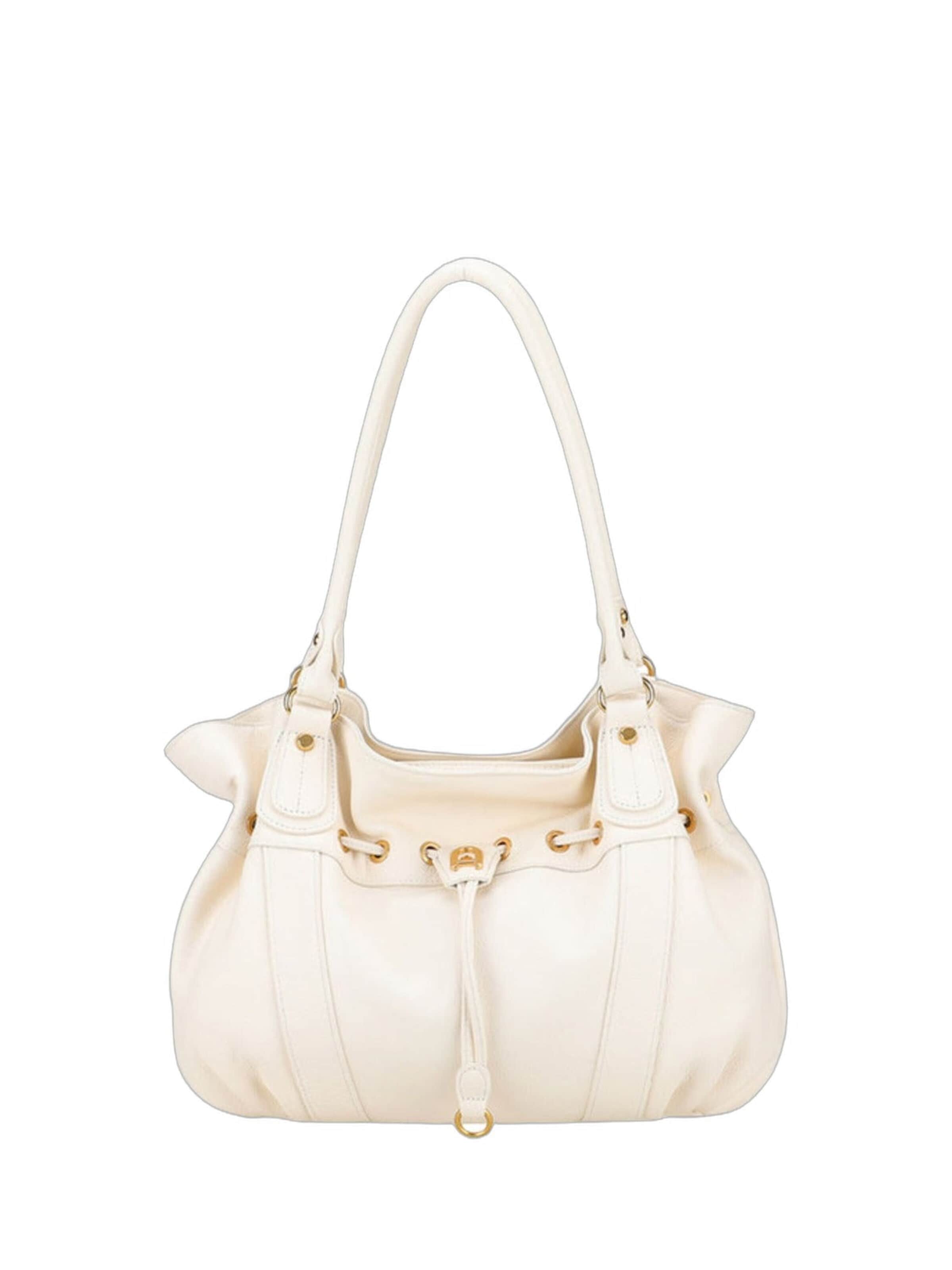 Poche ventrale 'Arthur & Aston Sac Bandoulière Femme A203E-08 Blanc Cassé' Arthur & Aston en blanc : devant