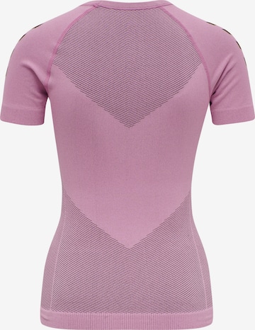 Hummel T-Shirt 'First Seamless' in Pink