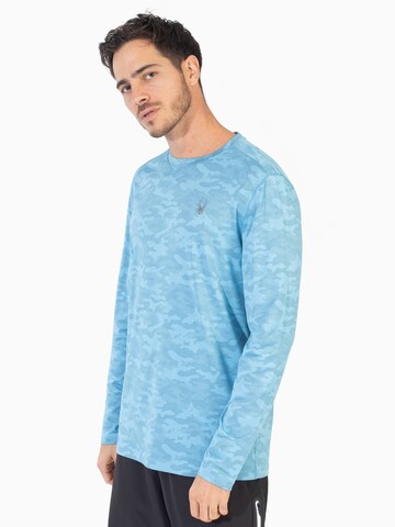 Spyder Functioneel shirt in Blauw