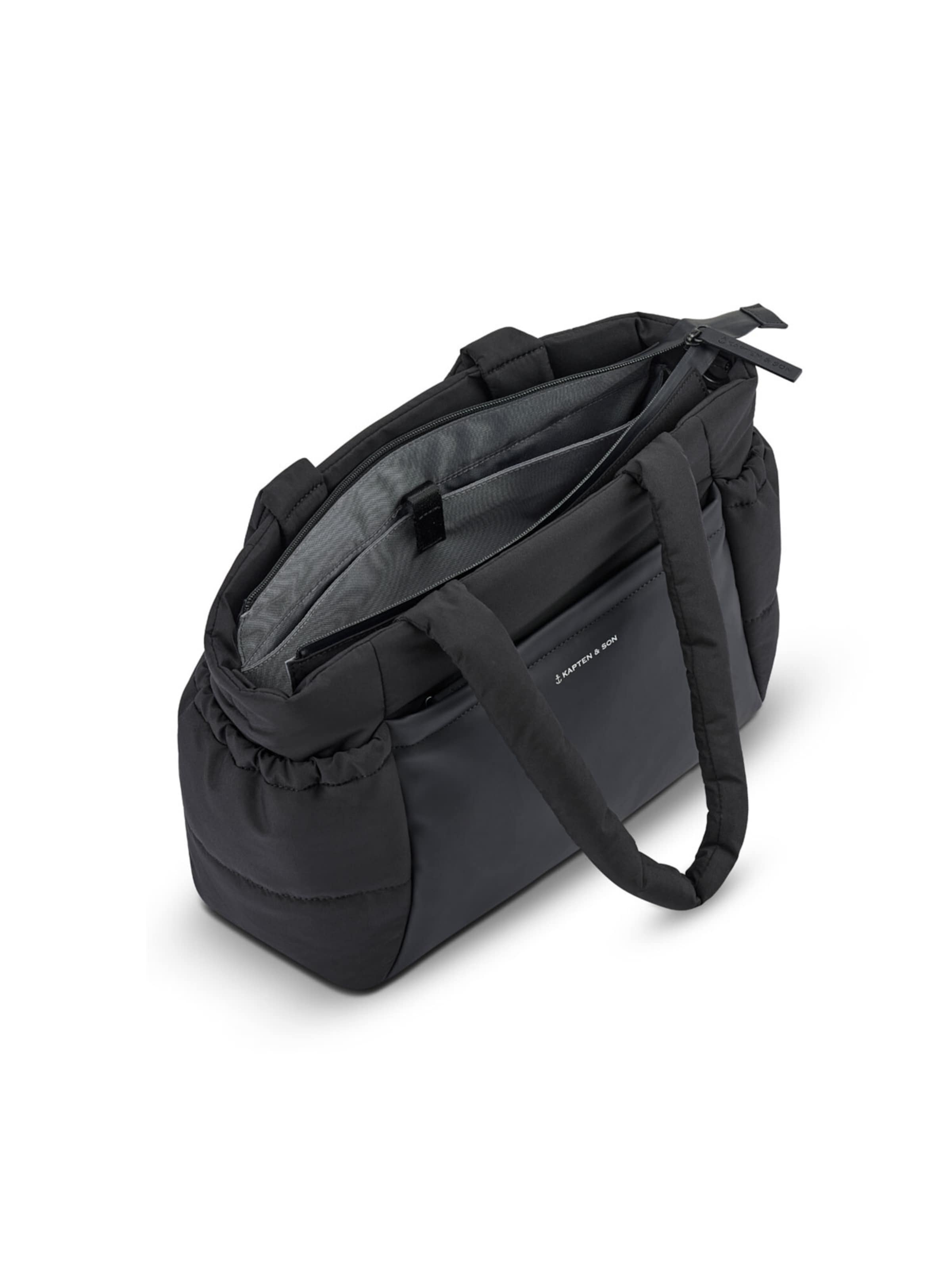 Kapten & Son Shopper 'Hellvi Cloud Medium'‌ in Schwarz