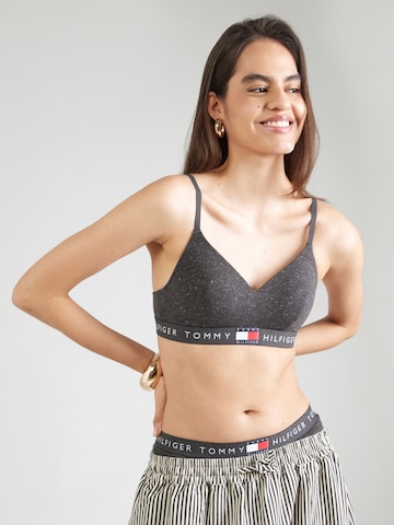 Tommy Hilfiger Underwear Korzetová Podprsenka – šedá: přední strana
