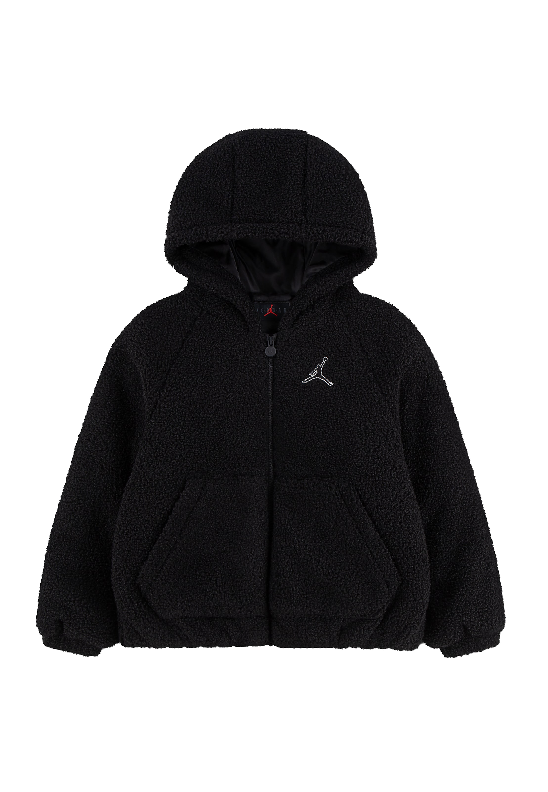 Veste mi-saison Jordan en noir : devant