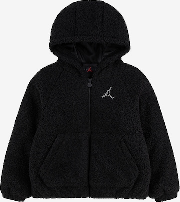 Veste mi-saison Jordan en noir : devant