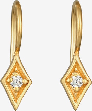 Boucles d'oreilles Elli DIAMONDS en or : devant