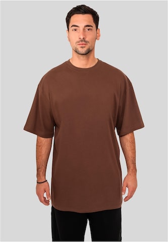 T-Shirt Urban Classics en marron : devant