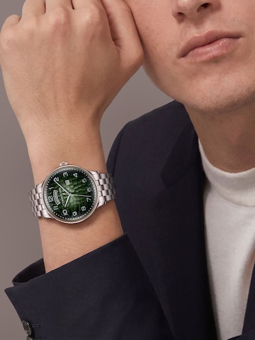 CERRUTI 1881 Analoguhr 'Date watch Dervio'‌‌‌‌ in Silber