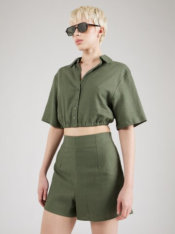 ABOUT YOU - Blusa en verde: frente