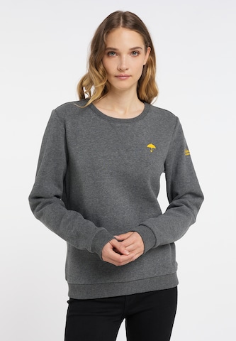 Schmuddelwedda Sweatshirt i grå: framsida