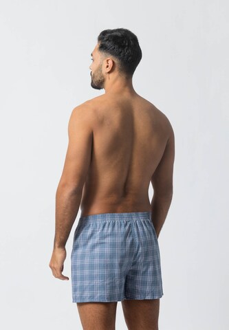 SNOCKS Web-Boxershort 'American Woven Weit' in Blau