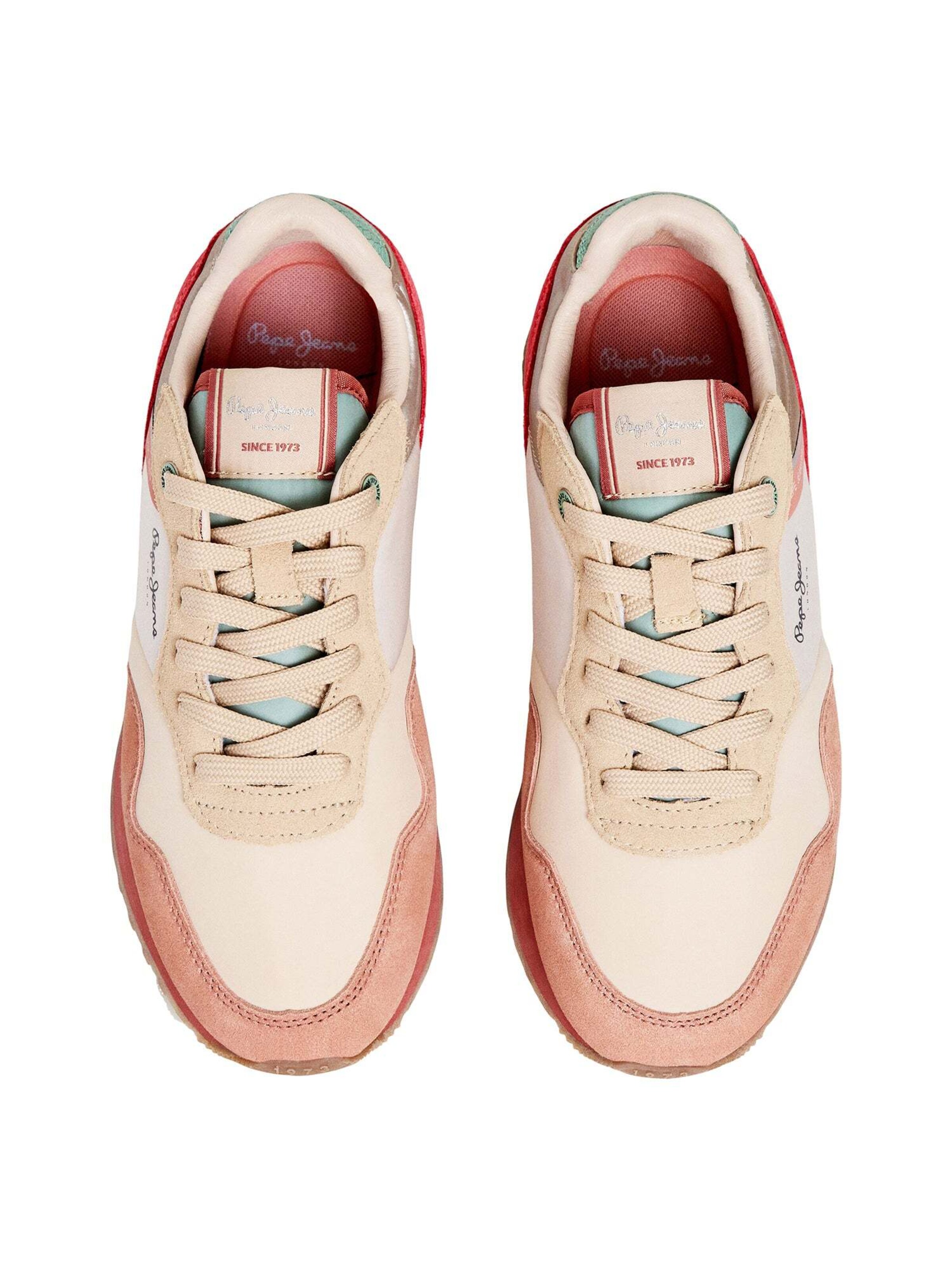 Baskets basses 'LONDON SEA' Pepe Jeans en rose