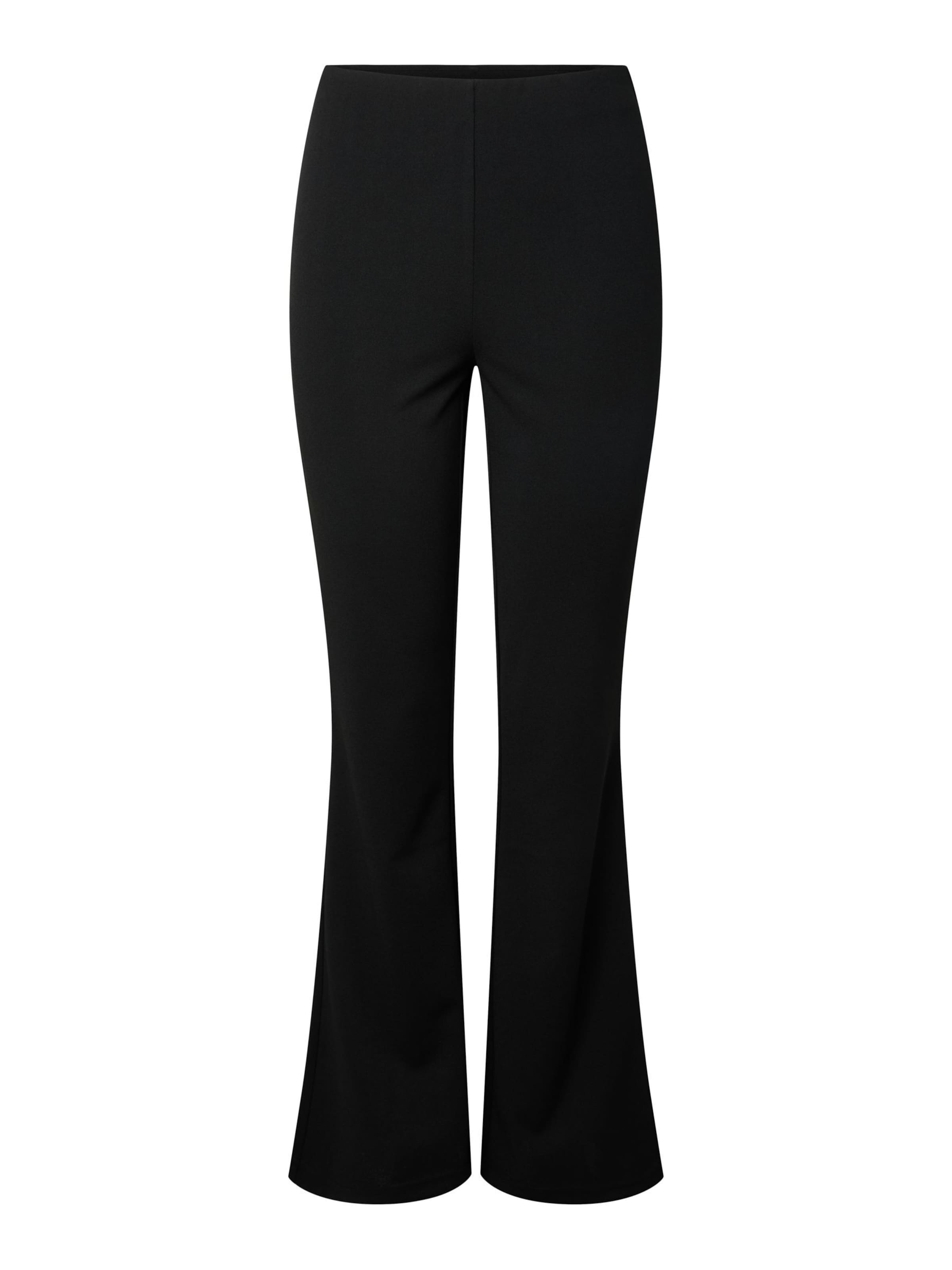 PIECES Flared Leggings 'BILLIE ' in Zwart: voorkant