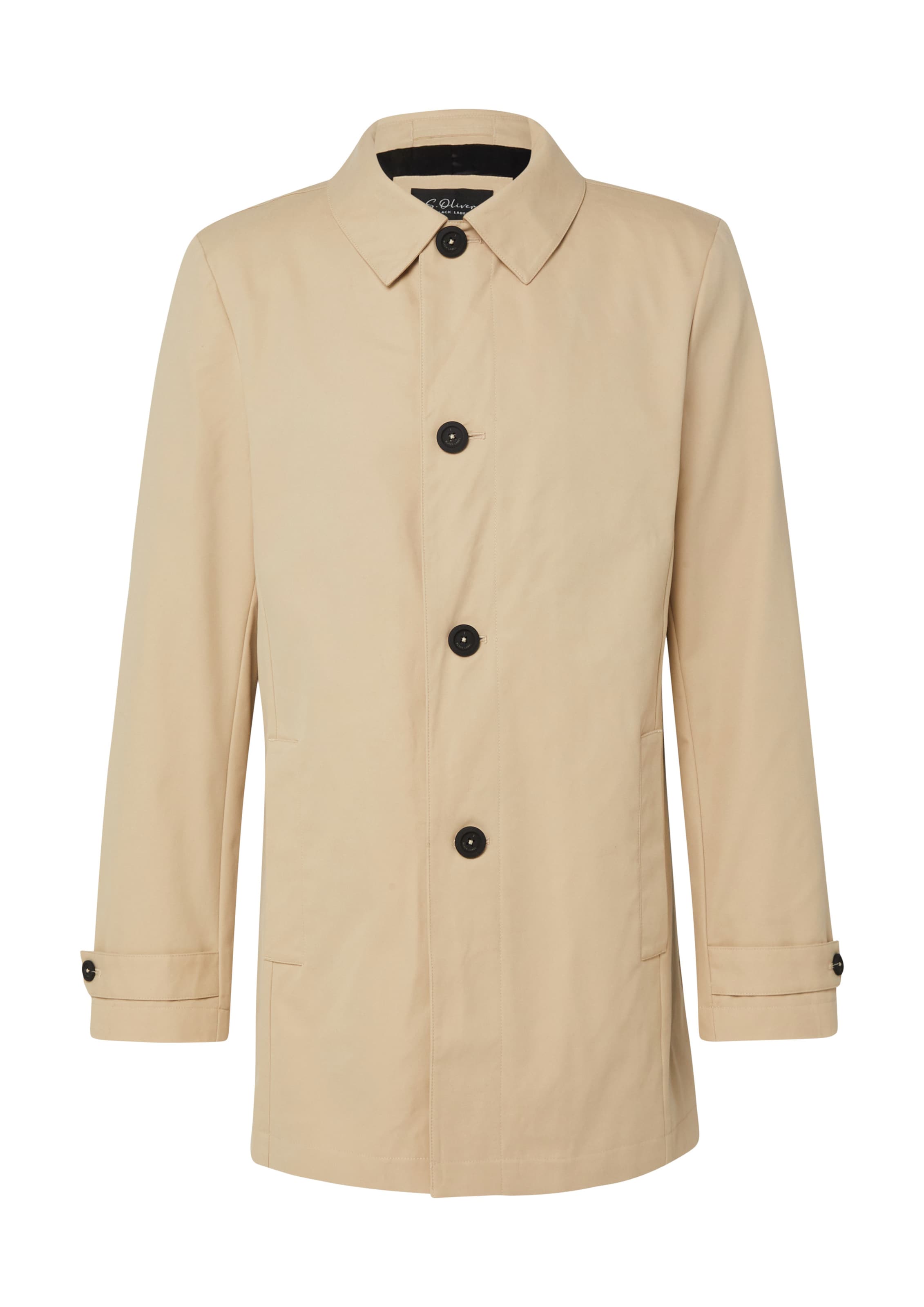 s.Oliver Outdoor-Mantel in sand, Produktansicht