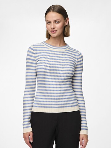 PIECES Pullover 'PCCrista' i blå: forside