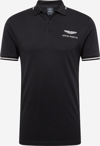 T-Shirt Hackett London en noir : devant