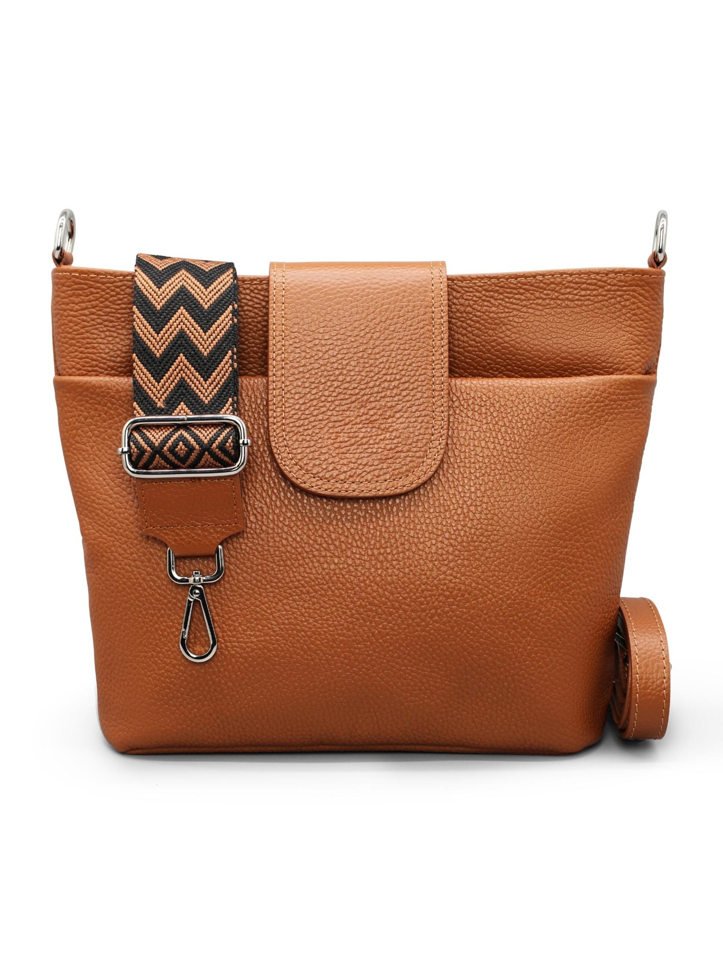 Adel Bags Shoulder Bag 'Sara' in Brown: front