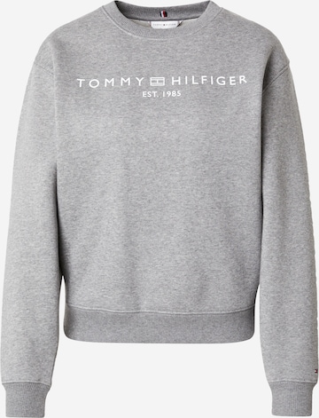 Sweat-shirt TOMMY HILFIGER en gris : devant