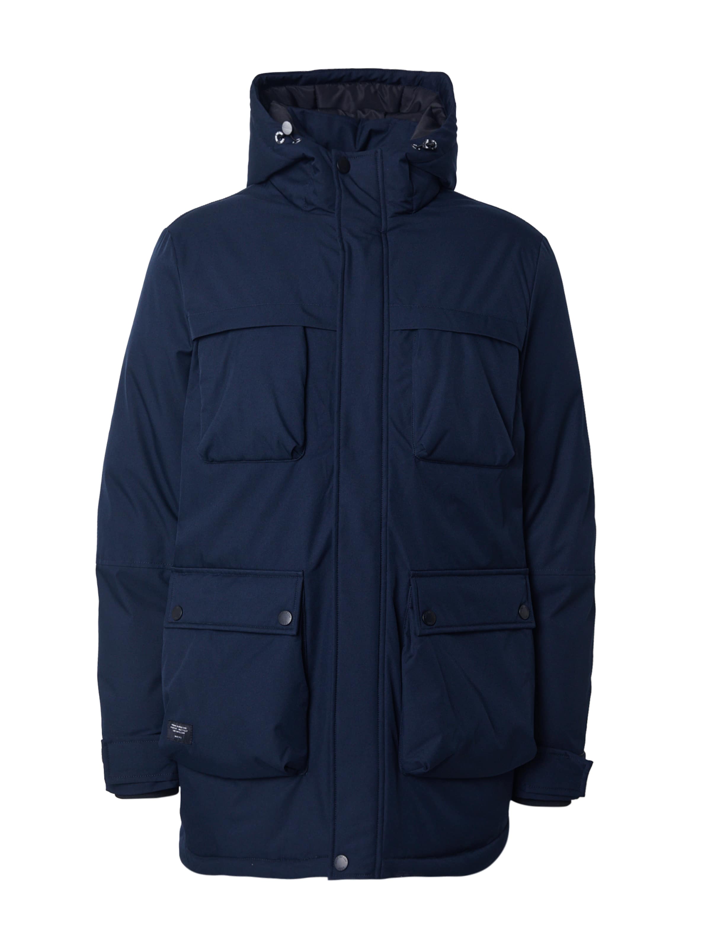 INDICODE JEANS Зимно яке &#x27;Tardil&#x27; в синьо: отпред