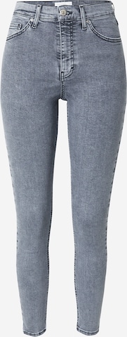 TOPSHOP Skinny Jeans 'Jamie' in Grey: front