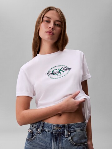 Calvin Klein Jeans Shirt in Weiß