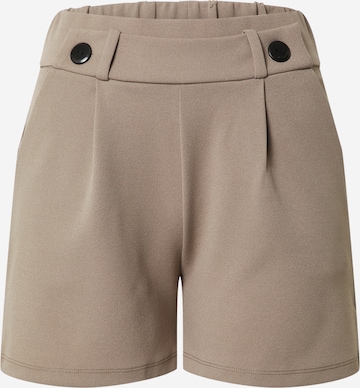 JDY Kalhoty se sklady v pase 'Geggo' – béžová: přední strana